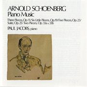 Schoenberg: piano music cover image