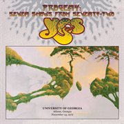 Live at university of georgia, athens, georgia, november 14, 1972 cover image