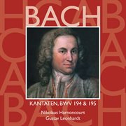 Bach, js : sacred cantatas bwv nos 194 & 195 cover image