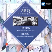 Haydn/berio - string quartets cover image