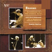 Brahms - piano concerto no. 1/drei intermezzi op. 117 cover image