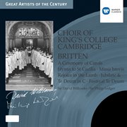 Britten: a ceremony of carols, etc cover image