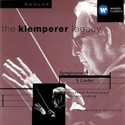 Mahler - symphony no. 4/lieder cover image