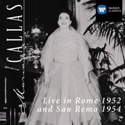 Maria callas live in rome 1952 & san remo 1954 cover image