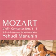 Violin concertos nos. 1 - 5/ sinfonia concertante - mozart cover image