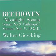 Piano sonatas 8, 9, 10, 13, 14 - beethoven cover image