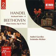 Handel: keyboard suites vol. ii - beethoven: piano sonata op.31 no.2 cover image