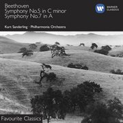 BEETHOVEN, L. van : Symphonies Nos. 5 and 7 (Philharmonia Orchestra, K. Sanderling) cover image