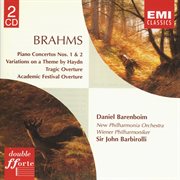 Brahms: piano concertos/overtures cover image