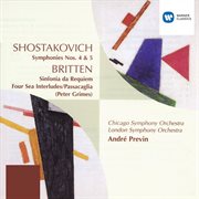 Shostakovich/britten: orchestral music cover image