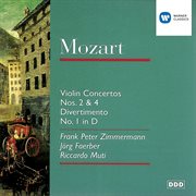 Mozart: violin concertos nos. 2 & 4/divertimento no. 1 cover image