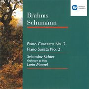 Brahms:piano concerto 2/schumann:sonata 2 cover image