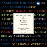 Rattle conducts britten cover image