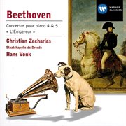 BEETHOVEN, L. van : Piano Concertos Nos. 4 and 5 (Zacharias) cover image