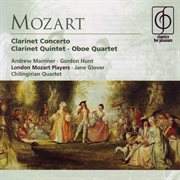 Mozart clarinet concerto & quintet, oboe quartet cover image