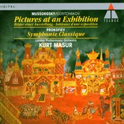Mussorgsky/gortchakov : pictures at an exhibition & prokofiev : classical symphony cover image
