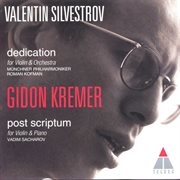 Silvestrov : dedication & post scriptum cover image