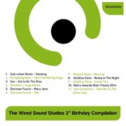 The wired sound studios 3rd birthday compilation cover image