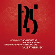 Stravinsky: symphonies of wind instruments - rimsky-korsakov: scheherazade (live) cover image
