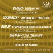 Brahms: symphony no.1 - tchaikovsky: symphony no.6 "pathétique" - dvorak: symphony no.9 "from cover image