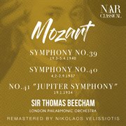 Mozart: symphony no.39 - no.40 - no.41 "jupiter symphony" cover image