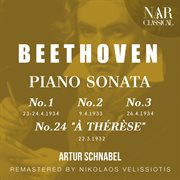 Beethoven: piano sonata no.1, no.2,  no.3, no.24 "à thérèse cover image