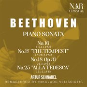 Beethoven: piano sonata no.16, no.17 "the tempest",  no.18 "the hunt",  no.18 "the hunt" cover image