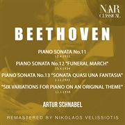Beethoven: piano sonata no.11, piano sonata no.12 "funeral march", piano sonata no.13 "sonata cover image