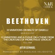 Beethoven: 33 variations on waltz of diabelli - 15 variations and a fugue on a theme from 'the cr cover image