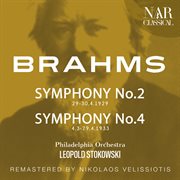 Brahms: symphony no.2, no.4 cover image