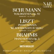 Schumann: waldszenen "op. 82; liszt: piano sonata "klaviersonate h-moll"; brahms piano sonata ... : WALDSZENEN "Op. 82; LISZT cover image