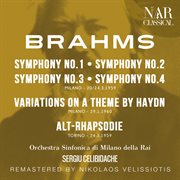 BRAHMS: SYMPHONY, No. 1, SYMPHONY, No. 2, SYMPHONY, No. 3, SYMPHONY, No. 4, VARIATIONS ON A THEME... : SYMPHONY, No. 1, SYMPHONY, No. 2, SYMPHONY, No. 3, SYMPHONY, No. 4, VARIATIONS ON A THEME cover image