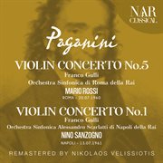 Paganini: violin concerto no. 5; no. 1 : VIOLIN CONCERTO No. 5; No. 1 cover image
