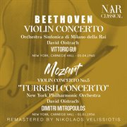 Beethoven: violin concerto; mozart: violin concerto no. 5 "turkish concerto" : VIOLIN CONCERTO; MOZART cover image
