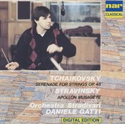 Peter ilych tchaikovsky: serenade for strings op. 48, igor stravinsky - apollon musagete cover image