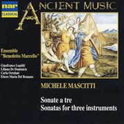 Michele mascitti: sonatas for three instruments cover image
