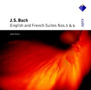 Bach, js : english & french suites nos 5 & 6  -  apex cover image