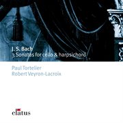 Bach, js: 3 sonatas for cello & harpsichord cover image