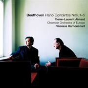 Beethoven : piano concertos nos 1 - 5 cover image