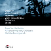Glazunov & prokofiev : violin concertos  -  elatus cover image