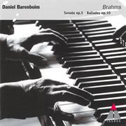 Brahms : 4 ballades op.10 & piano sonata op.5 in f minor - elatus cover image