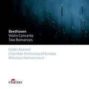 Beethoven : violin concerto & 2 romances  -  elatus cover image
