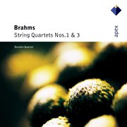 Brahms: string quartets nos 1 & 3 cover image