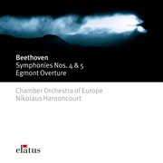 Beethoven : symphonies nos 4, 5 & egmont overture  -  elatus cover image