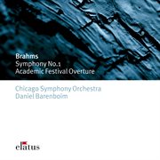 Brahms: symphony no.1 & academic festival overture cover image