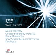 Elatus - dvorák : violin concerto / brahms : violin concerto cover image