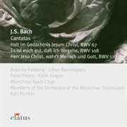 Bach, JS : Cantatas BWV Nos 67, 108 & 127  -  Elatus cover image
