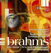 Brahms : symphonies nos 1 - 4, overtures & ein deutsches requiem cover image