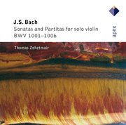 Sonatas and partitas for solo violin, BWV 1001-1006 cover image