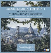 Mendelssohn edition volume 1 - orchestral music cover image